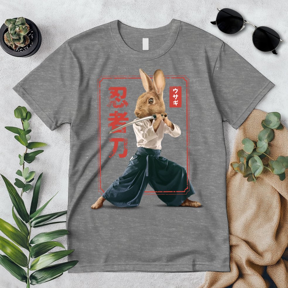 Japanese Ninja Rabbit Premium T-Shirt