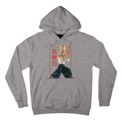 Japanese Ninja Rabbit Tall Hoodie