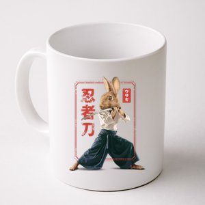 Japanese Ninja Rabbit Coffee Mug