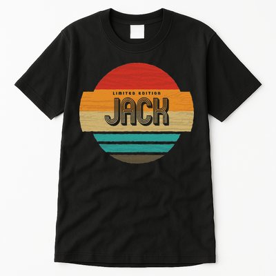 Jack Name Retro Vintage Sunset Limited Edition Tall T-Shirt