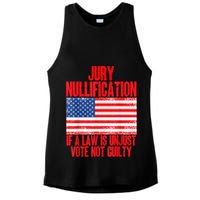 Jury Nullification Rights If a Law is Unjust Vote Not Guilty Ladies PosiCharge Tri-Blend Wicking Tank