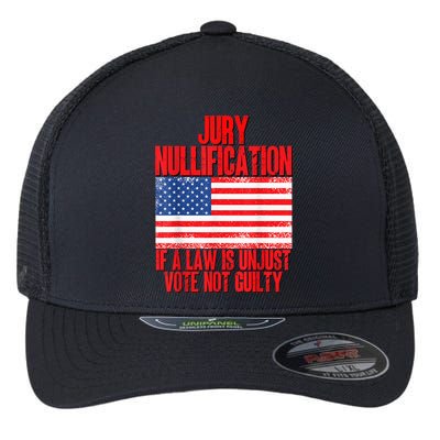 Jury Nullification Rights If a Law is Unjust Vote Not Guilty Flexfit Unipanel Trucker Cap
