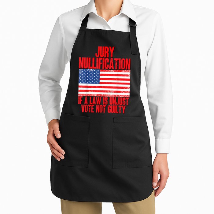 Jury Nullification Rights If a Law is Unjust Vote Not Guilty Apron