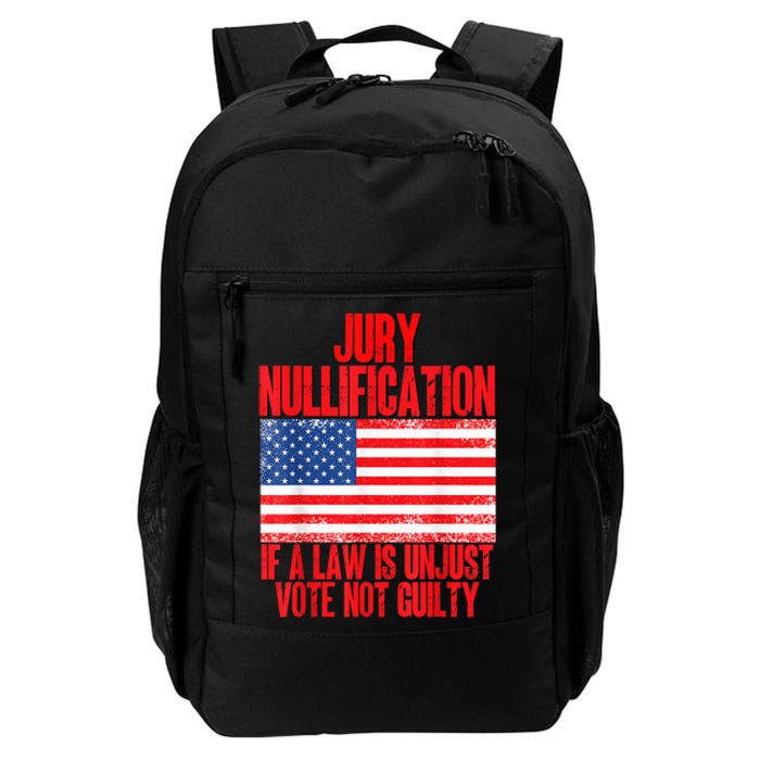 Jury Nullification Rights If a Law is Unjust Vote Not Guilty Daily Commute Backpack