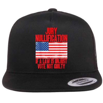 Jury Nullification Rights If a Law is Unjust Vote Not Guilty Flatbill Hat