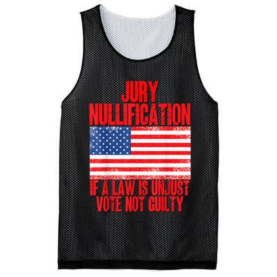 Jury Nullification Rights If a Law is Unjust Vote Not Guilty Mesh Reversible Basketball Jersey Tank