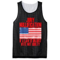 Jury Nullification Rights If a Law is Unjust Vote Not Guilty Mesh Reversible Basketball Jersey Tank