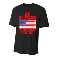 Jury Nullification Rights If a Law is Unjust Vote Not Guilty Youth Performance Sprint T-Shirt