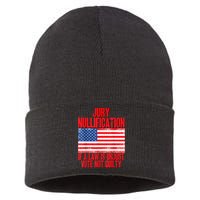 Jury Nullification Rights If a Law is Unjust Vote Not Guilty Sustainable Knit Beanie