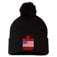 Jury Nullification Rights If a Law is Unjust Vote Not Guilty Pom Pom 12in Knit Beanie