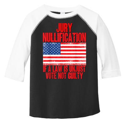 Jury Nullification Rights If a Law is Unjust Vote Not Guilty Toddler Fine Jersey T-Shirt