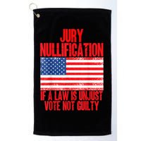 Jury Nullification Rights If a Law is Unjust Vote Not Guilty Golf Towel