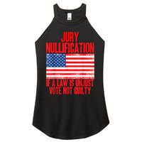 Jury Nullification Rights If a Law is Unjust Vote Not Guilty Women's Perfect Tri Rocker Tank