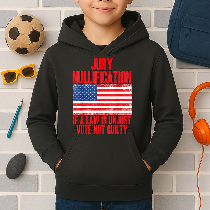 Jury Nullification Rights If a Law is Unjust Vote Not Guilty Kids Hoodie