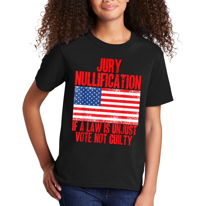 Jury Nullification Rights If a Law is Unjust Vote Not Guilty Kids T-Shirt