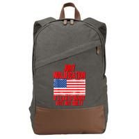 Jury Nullification Rights If a Law is Unjust Vote Not Guilty Cotton Canvas Backpack