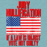Jury Nullification Rights If a Law is Unjust Vote Not Guilty Sueded Cloud Jersey T-Shirt