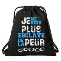 Je Ne Suis Plus Esclave Drawstring Bag