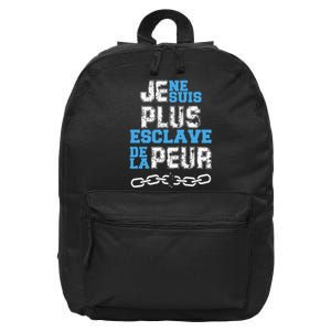 Je Ne Suis Plus Esclave 16 in Basic Backpack