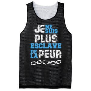 Je Ne Suis Plus Esclave Mesh Reversible Basketball Jersey Tank