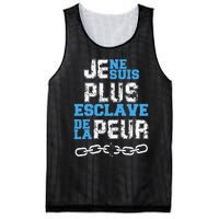 Je Ne Suis Plus Esclave Mesh Reversible Basketball Jersey Tank