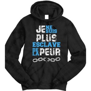 Je Ne Suis Plus Esclave Tie Dye Hoodie