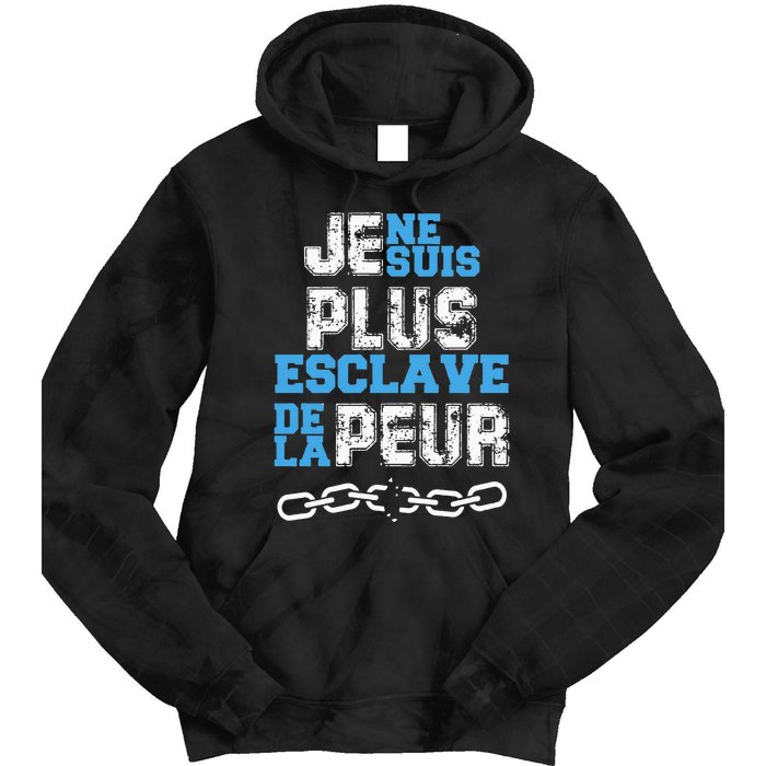 Je Ne Suis Plus Esclave Tie Dye Hoodie