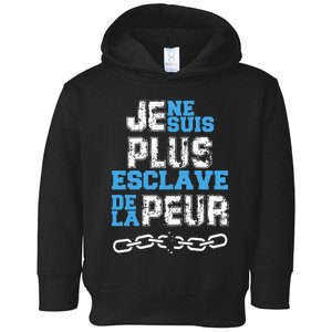 Je Ne Suis Plus Esclave Toddler Hoodie