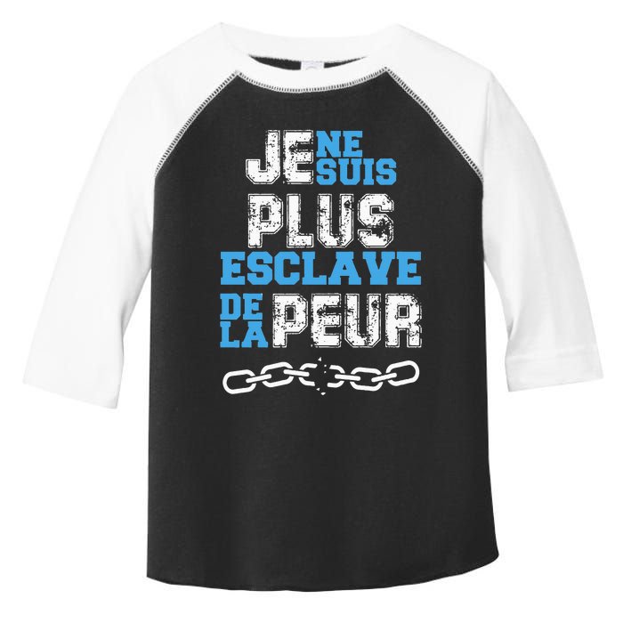 Je Ne Suis Plus Esclave Toddler Fine Jersey T-Shirt