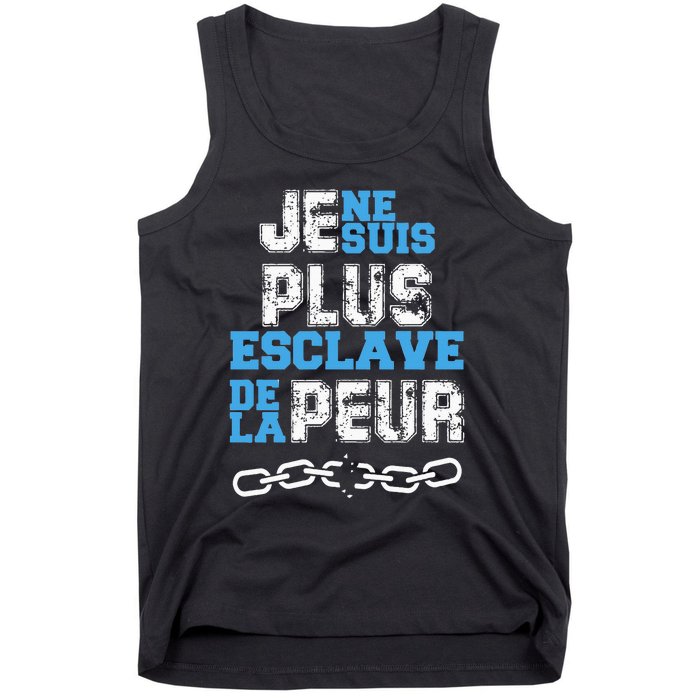 Je Ne Suis Plus Esclave Tank Top