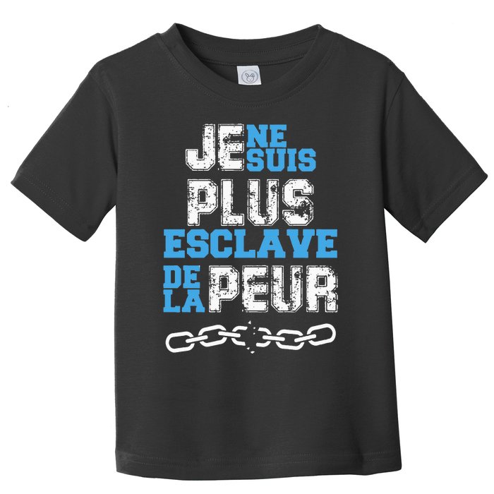 Je Ne Suis Plus Esclave Toddler T-Shirt