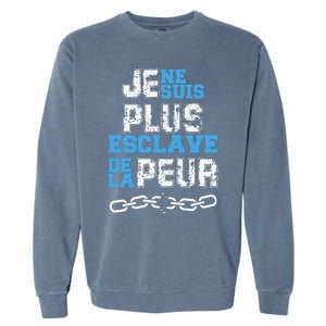 Je Ne Suis Plus Esclave Garment-Dyed Sweatshirt