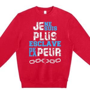 Je Ne Suis Plus Esclave Premium Crewneck Sweatshirt