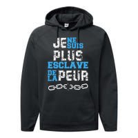 Je Ne Suis Plus Esclave. Performance Fleece Hoodie