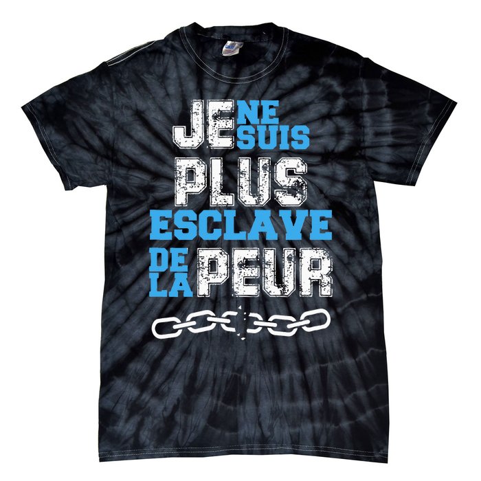 Je Ne Suis Plus Esclave. Tie-Dye T-Shirt