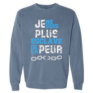 Je Ne Suis Plus Esclave. Garment-Dyed Sweatshirt