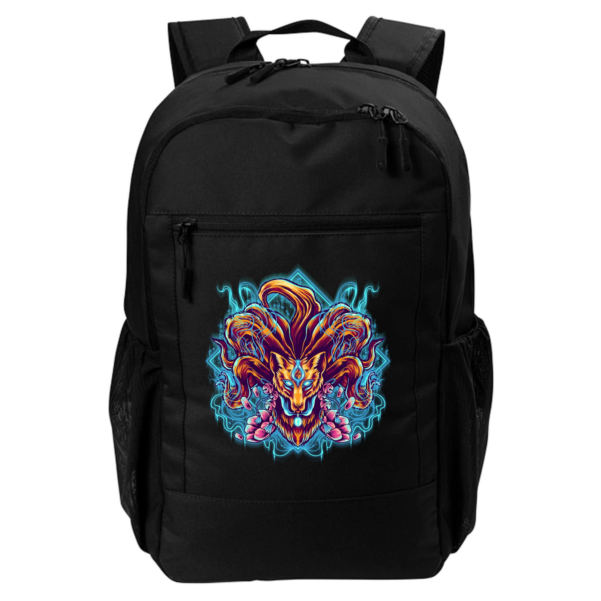 Japanese Nine Tails Kitsune Fox Backpack