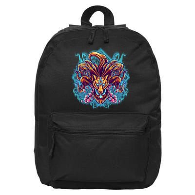Japanese Nine Tails Kitsune Fox 16 in Basic Backpack