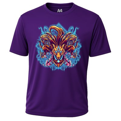 Japanese Nine Tails Kitsune Fox Performance Shirt
