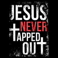 Jesus Never Tapped Out Christian Wrestling Faith Christian Kids Hoodie