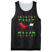 Joyeux Noel Ugly Xmas Reindeer Christmas Trees Snowflake Mesh Reversible Basketball Jersey Tank