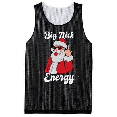 Jolly Nick Vibes Festive Holiday Gift Mesh Reversible Basketball Jersey Tank