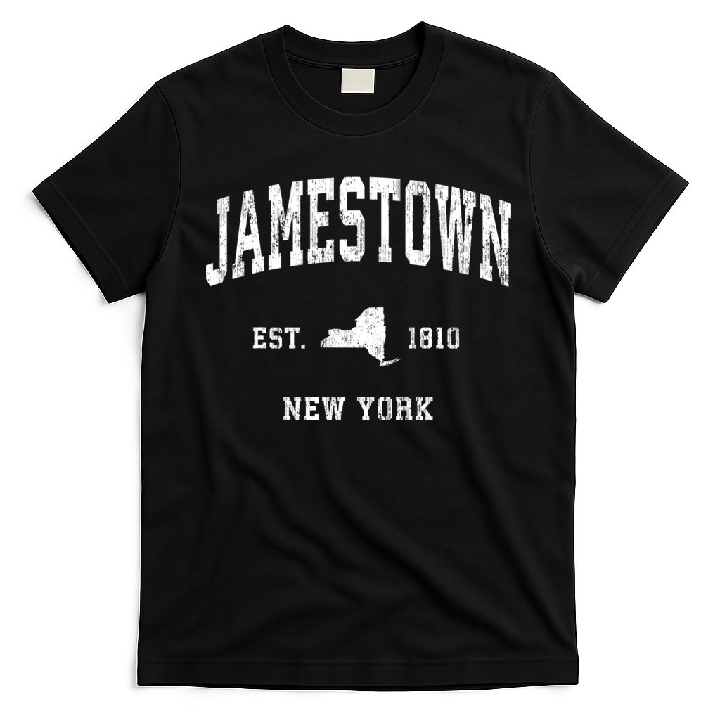 Jamestown New York Ny Vintage Athletic T-Shirt