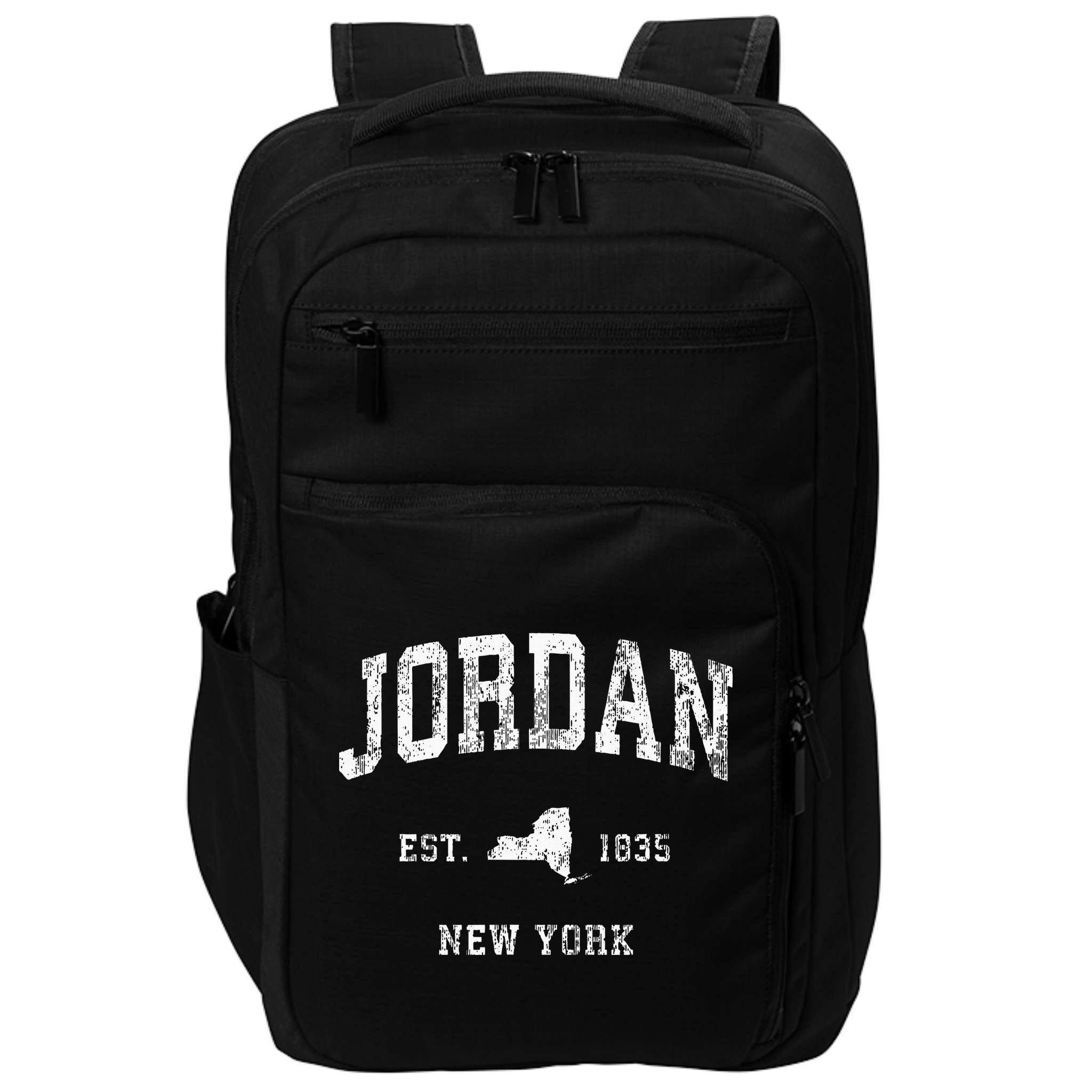 Jordan New York Ny Vintage Athletic Sports Design Impact Tech Backpack