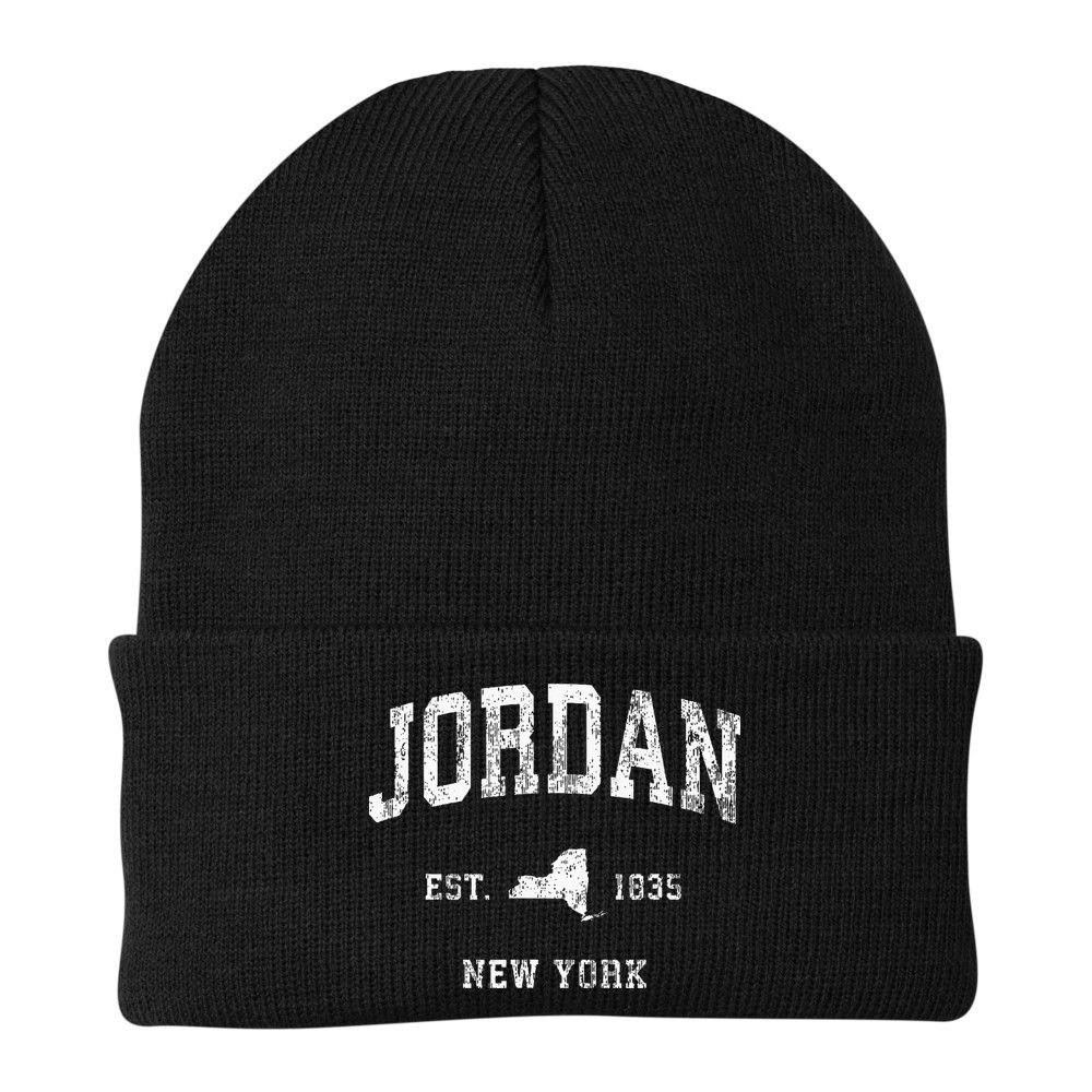 Jordan New York Ny Vintage Athletic Sports Design Beanie