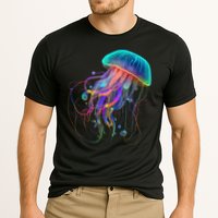 Jellyfish Ocean Animal Scuba Diving Jelly Fish Cooling Performance Crew T-Shirt