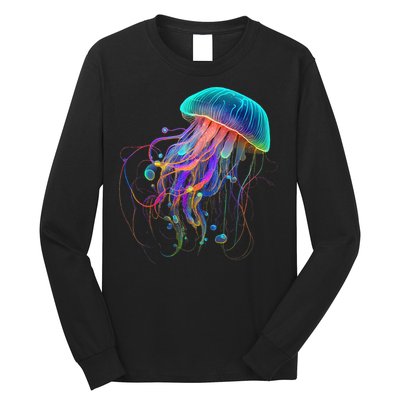 Jellyfish Ocean Animal Scuba Diving Jelly Fish Long Sleeve Shirt