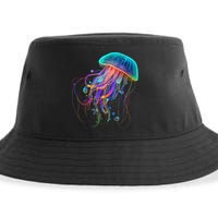 Jellyfish Ocean Animal Scuba Diving Jelly Fish Sustainable Bucket Hat