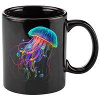 Jellyfish Ocean Animal Scuba Diving Jelly Fish 11oz C Handle Ceramic Mug
