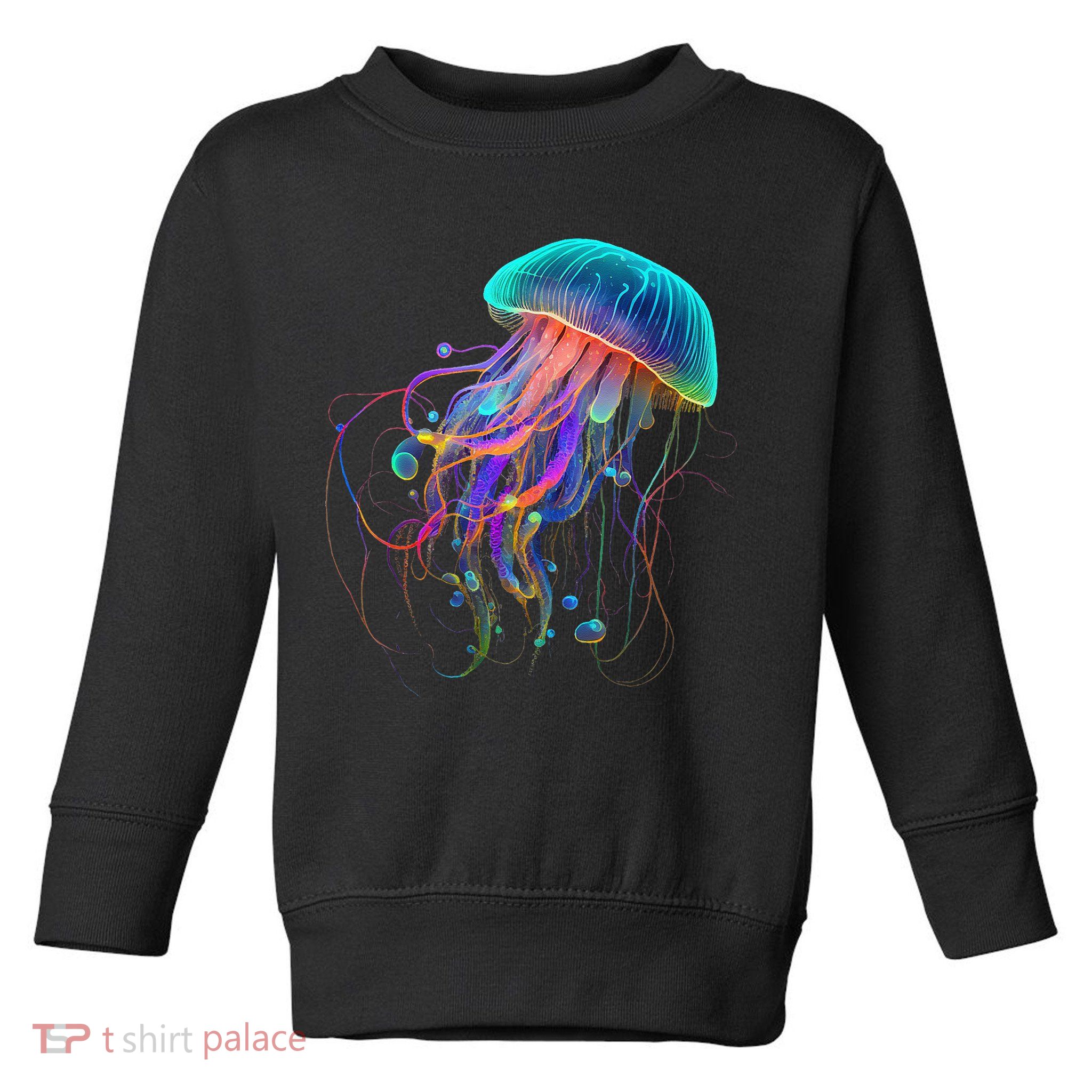 Jellyfish Ocean Animal Scuba Diving Jelly Fish Toddler Sweatshirt